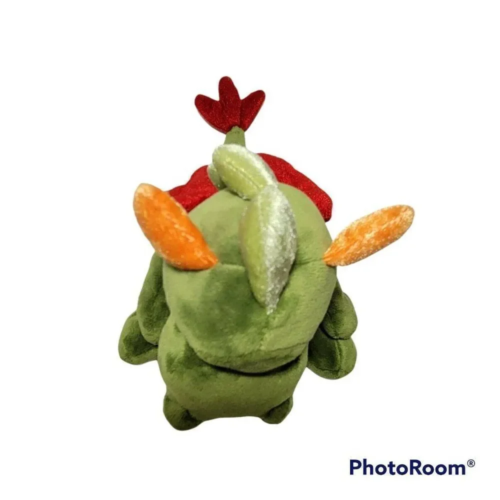 ‎RARE GUND Dragon Plush FIRESWORTH Lost Tooth Stuffed Animal Tooth Fairy Green